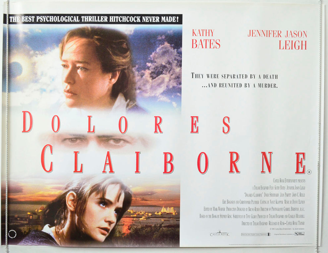 Dolores Claiborne Original British Quad Poster - Movie Poster