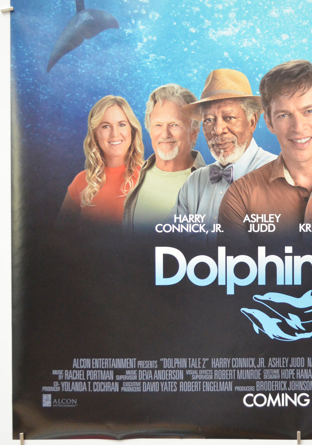 DOLPHIN TALE 2 (Bottom Left) Cinema One Sheet Movie Poster 