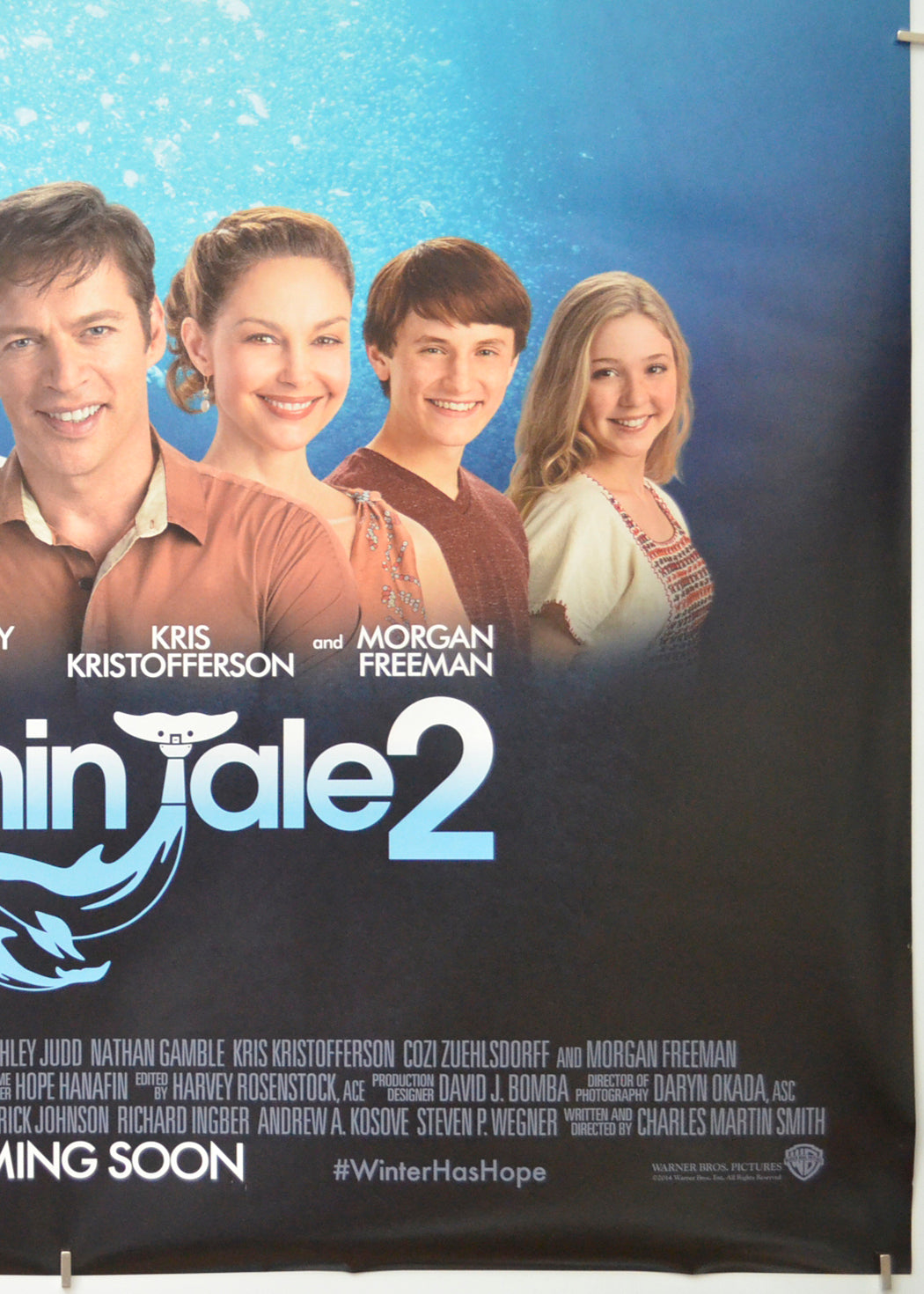 DOLPHIN TALE 2 (Bottom Right) Cinema One Sheet Movie Poster 