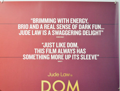 DOM HEMINGWAY (Top Right) Cinema Quad Movie Poster 