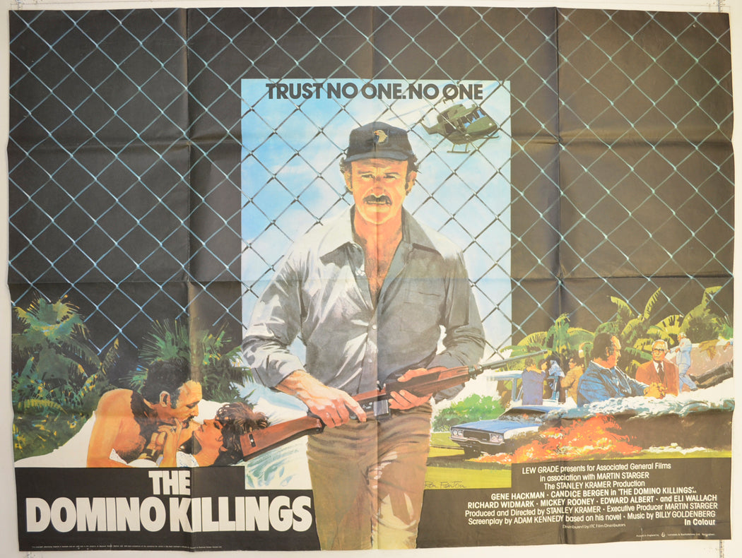 The Domino Killings  Original British Quad Poster - Film Poster - Movie Poster 