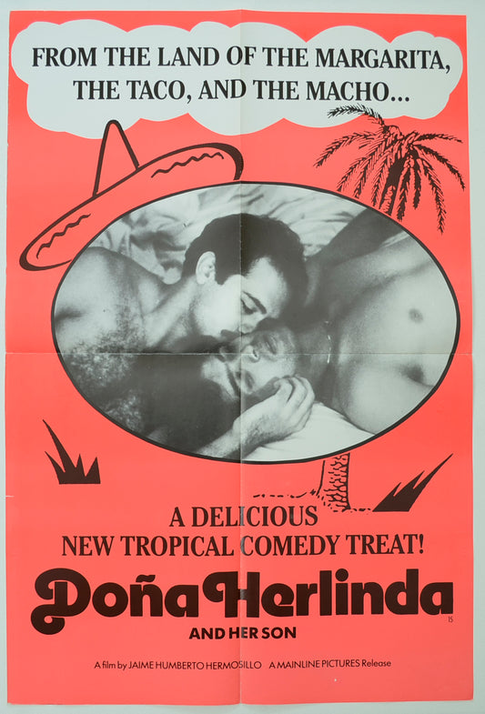 Dona Herlinda And Her Son  (a.k.a. Doña Herlinda y su hijo)  Original Double Crown Poster - Film Poster - Movie Poster 