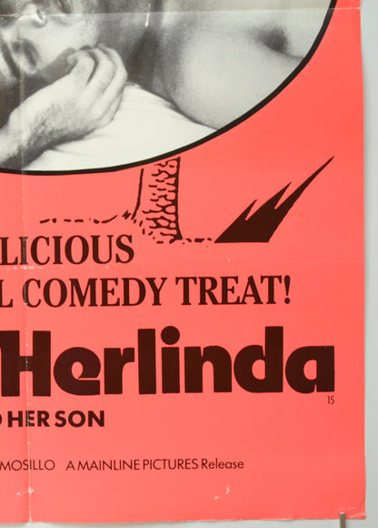 DONA HERLINDA AND HER SON (Bottom Right) Cinema Double Crown Movie Poster 