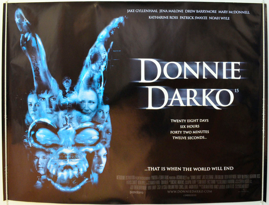 Donnie Darko Original British Quad Poster - Film Poster - Movie Poster 