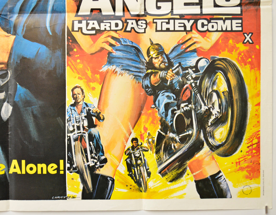 DON’T ANSWER THE PHONE / ANGELS HARD AS THEY COME (Bottom Right) Cinema Quad Movie Poster 