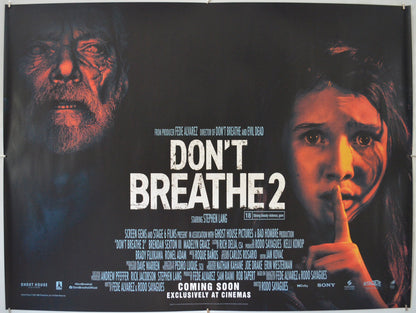 Don’t Breathe 2 - Original Quad Poster - Film Poster - Movie Poster