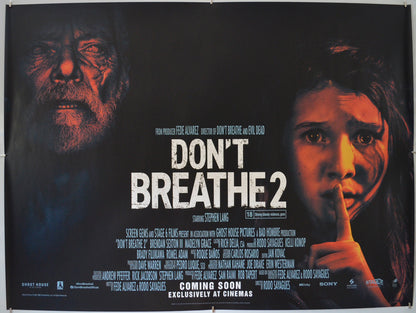 Don’t Breathe 2 - Original Quad Poster - Film Poster - Movie Poster