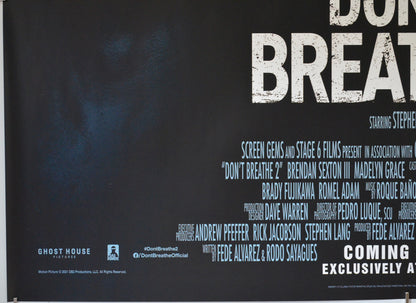 DON’T BREATHE 2 (Bottom Left) Cinema Quad Movie Poster 