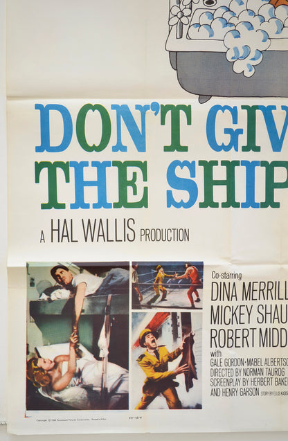 DON’T GIVE UP THE SHIP (Bottom Left) Cinema One Sheet Movie Poster 