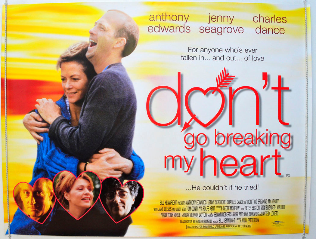 Don't Go Breaking My Heart  Original British Quad Poster - Film Poster - Movie Poster