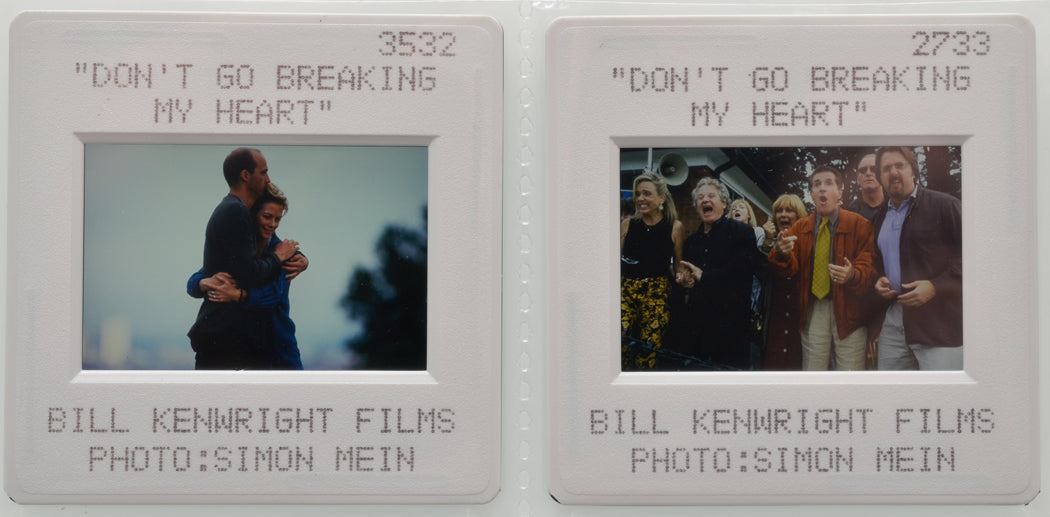 Don't Go Breaking My Heart (Slides 1 and 2) Original 35mm Slides - Cinema Press Slides