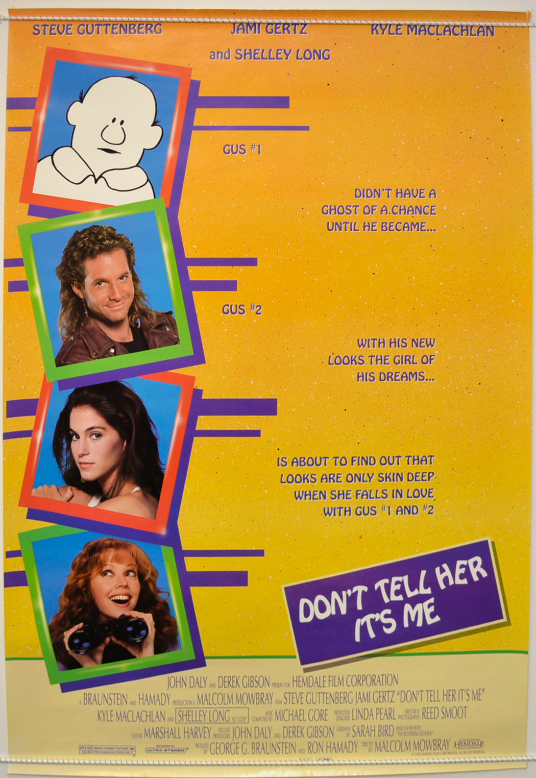 Don't Tell Her It's Me  Original One Sheet Poster - Film Poster - Movie Poster 