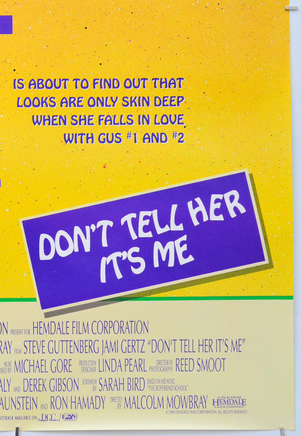 Don't Tell Her It's Me (Bottom Right) Cinema One Sheet Movie Poster 
