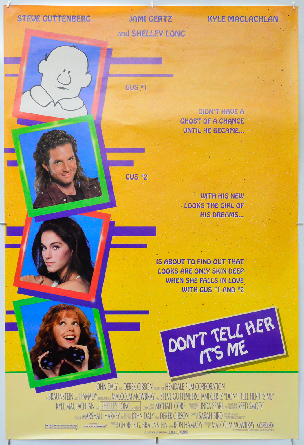 Don't Tell Her It's Me - Original One Sheet Poster - Film Poster - Movie Poster 