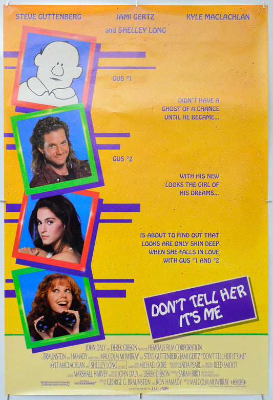 Don't Tell Her It's Me - Original One Sheet Poster - Film Poster - Movie Poster 