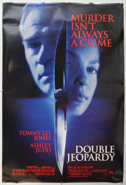 Double Jeopardy  Original One Sheet Poster - Film Poster - Movie Poster