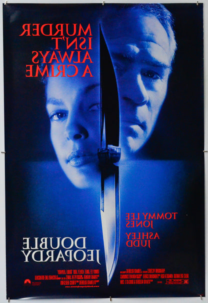 Double Jeopardy (Back) Cinema One Sheet Movie Poster 