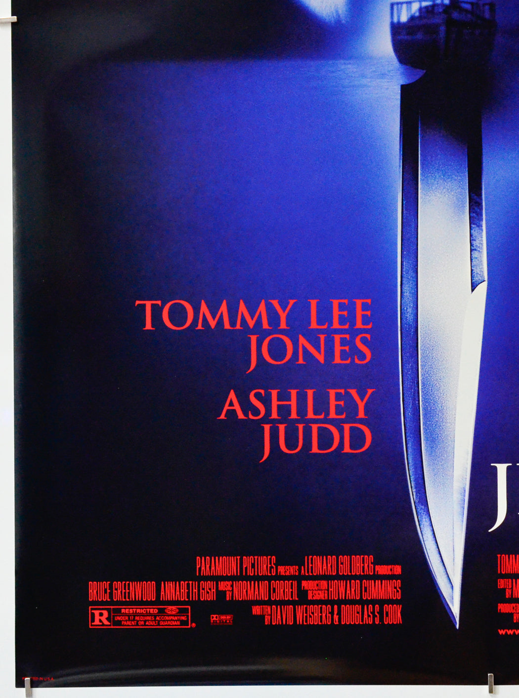 Double Jeopardy (Bottom Left) Cinema One Sheet Movie Poster 