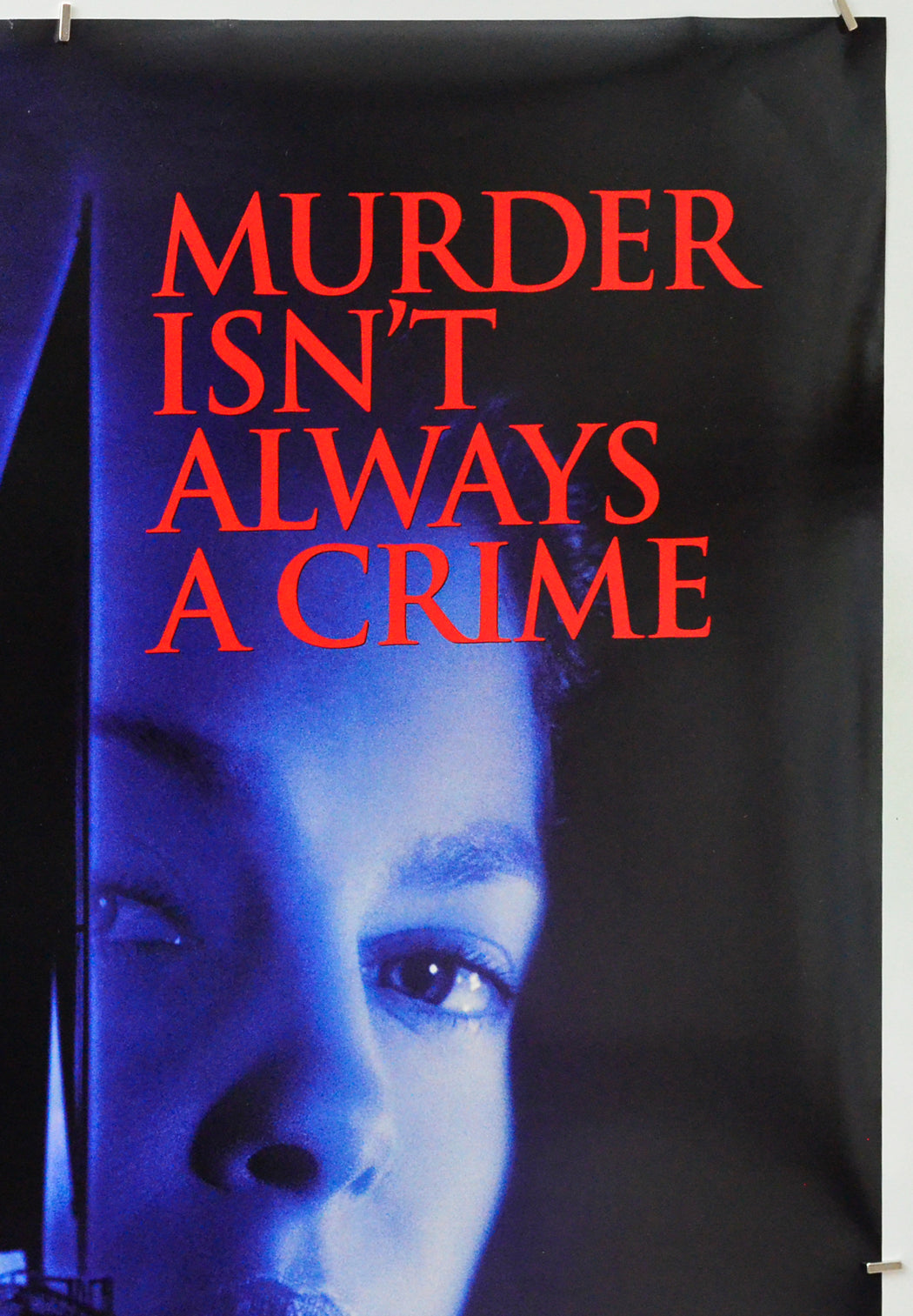 Double Jeopardy (Top Right) Cinema One Sheet Movie Poster 