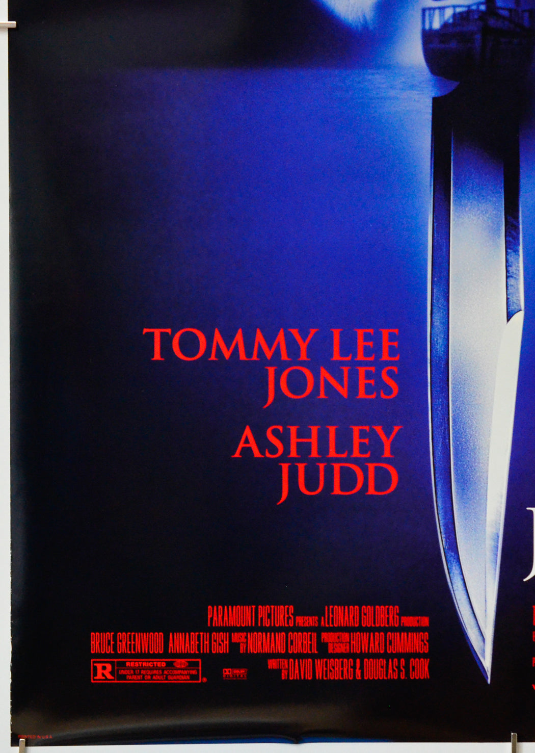Double Jeopardy (Bottom Left) Cinema One Sheet Movie Poster 