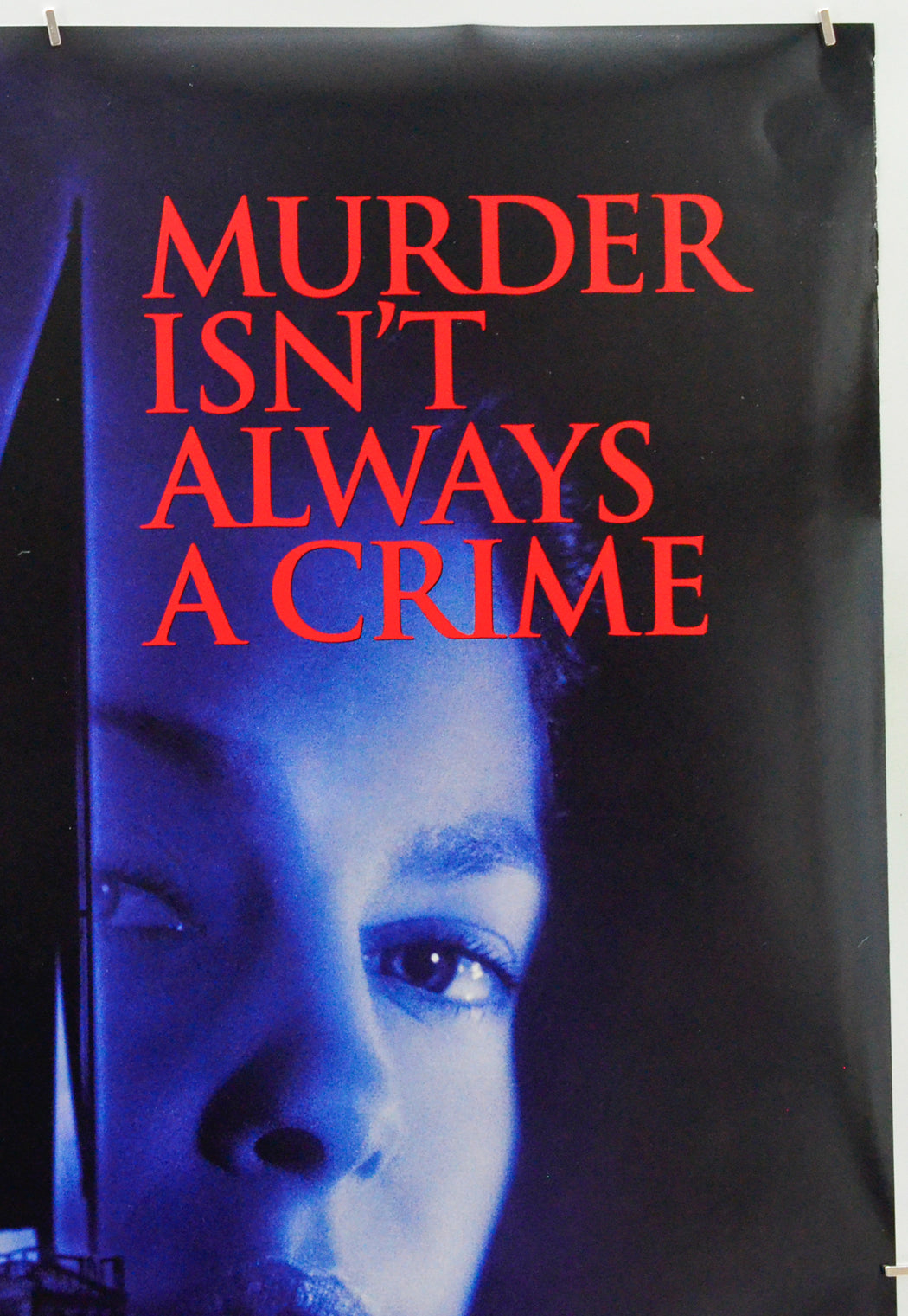 Double Jeopardy (Top Right) Cinema One Sheet Movie Poster 