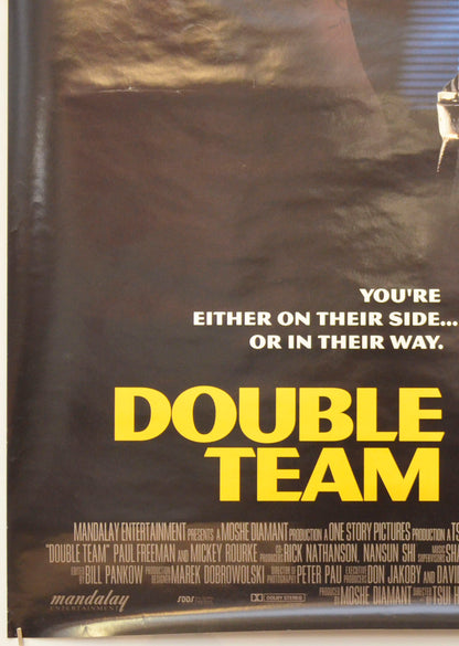 DOUBLE TEAM (Bottom Left) Cinema One Sheet Movie Poster 