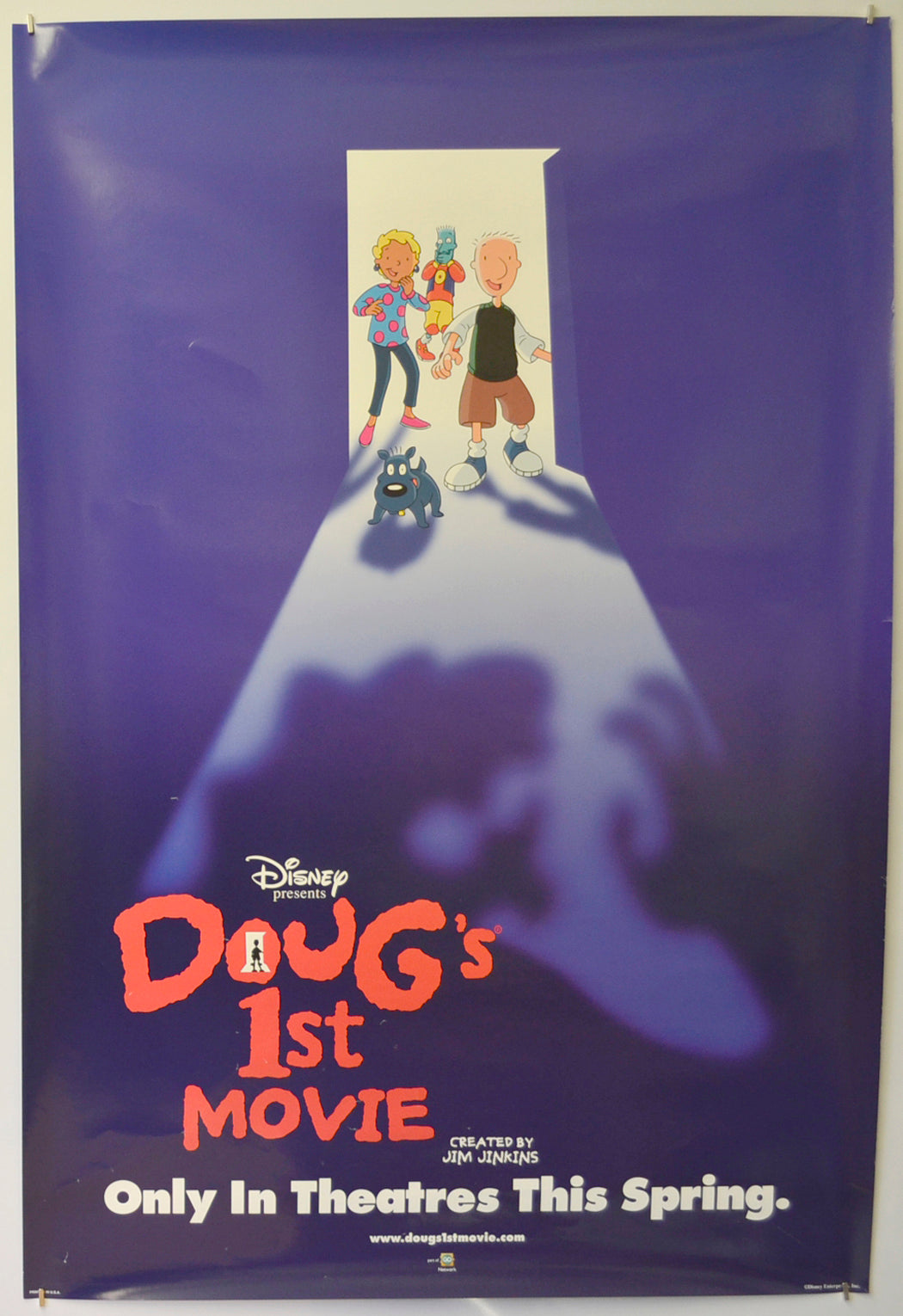 Doug's 1st Movie  (Teaser / Advance Version)   Original One Sheet Poster - Film Poster - Movie Poster