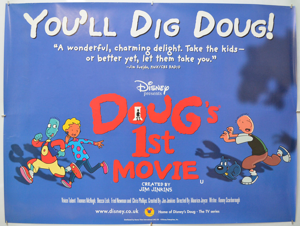 Doug’s 1st Movie Original Quad Poster - Film Poster - Movie Poster