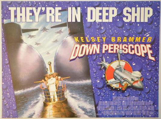 Down Periscope Original Mini Quad Poster - Film Poster - Movie Poster