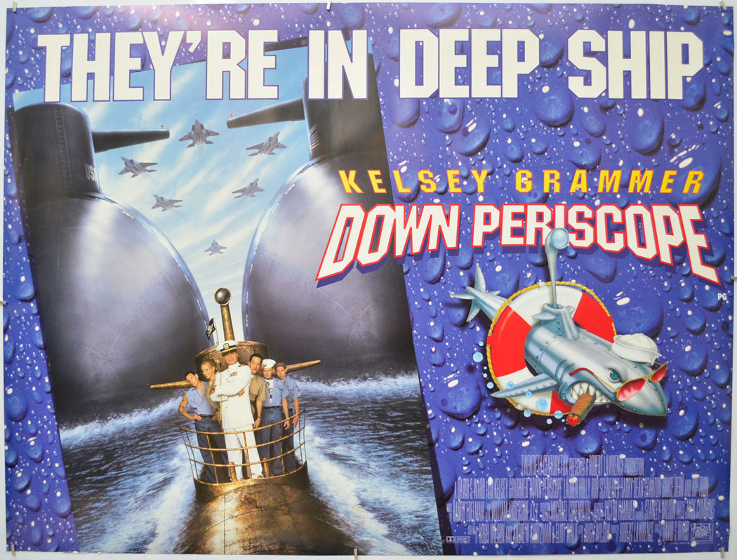 Down Periscope Original Quad Poster - Film Poster - Movie Poster