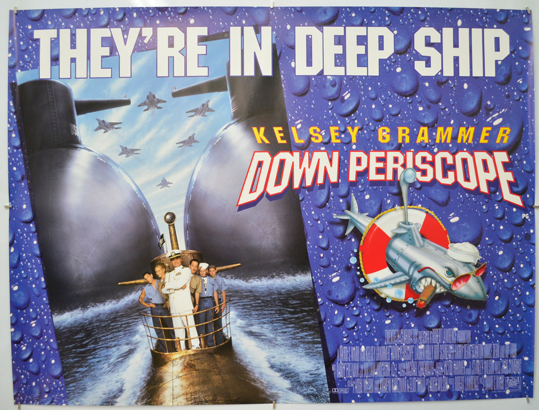 Down Periscope Original Quad Poster - Film Poster - Movie Poster