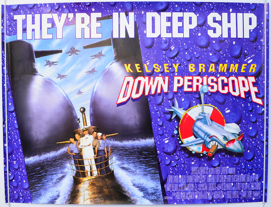 Down Periscope  Original British Quad Poster - Film Poster - Movie Poster 