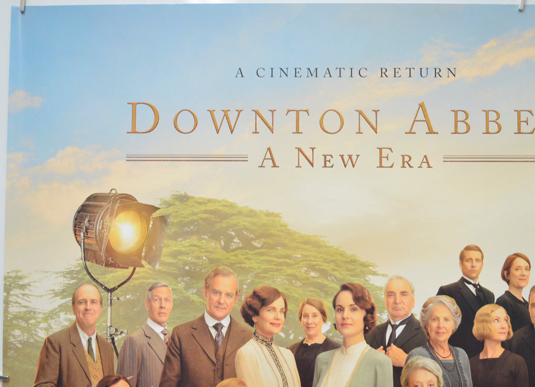 DOWNTON ABBEY: A NEW ERA (Top Left) Cinema Quad Movie Poster 