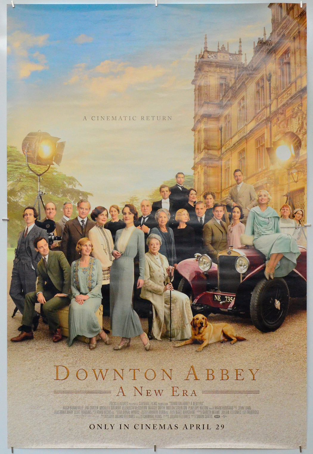 Downton Abbey: A New Era - Original One Sheet Poster - Film Poster - Movie Poster 