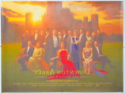 Downton Abbey: The Grand Finale (Back) Cinema Quad Movie Poster 