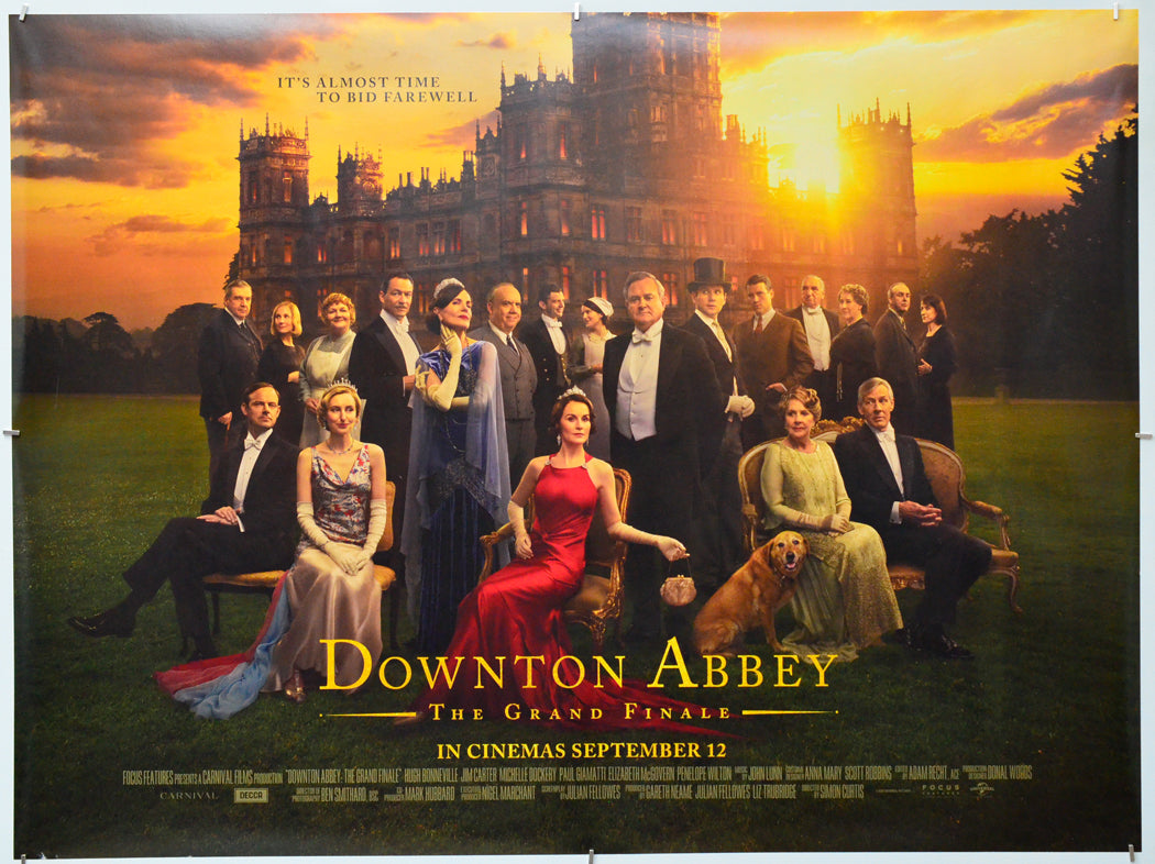 Downton Abbey: The Grand Finale - Original Quad Poster - Film Poster - Movie Poster