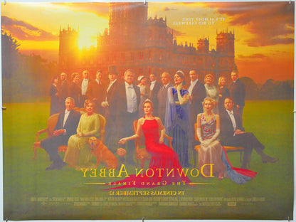 Downton Abbey: The Grand Finale (Back) Cinema Quad Movie Poster 