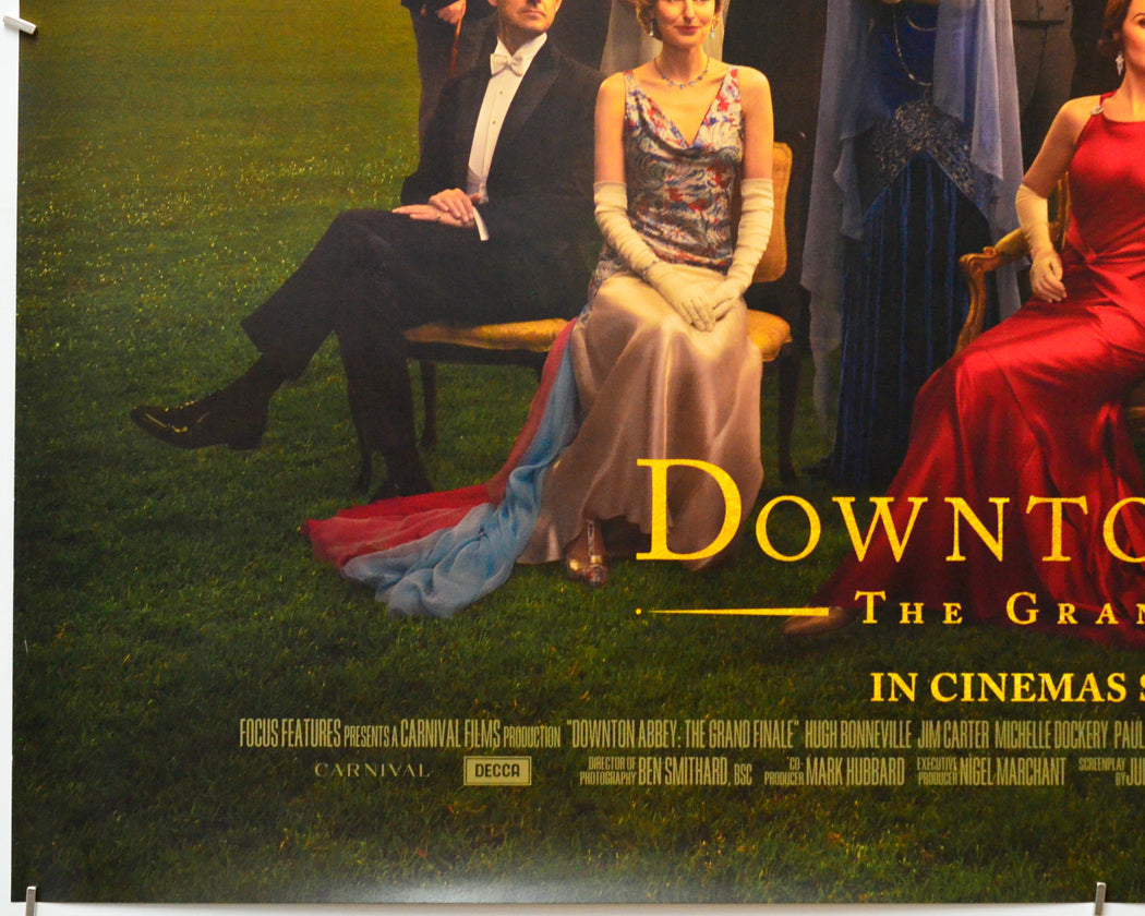 Downton Abbey: The Grand Finale (Bottom Left) Cinema Quad Movie Poster 
