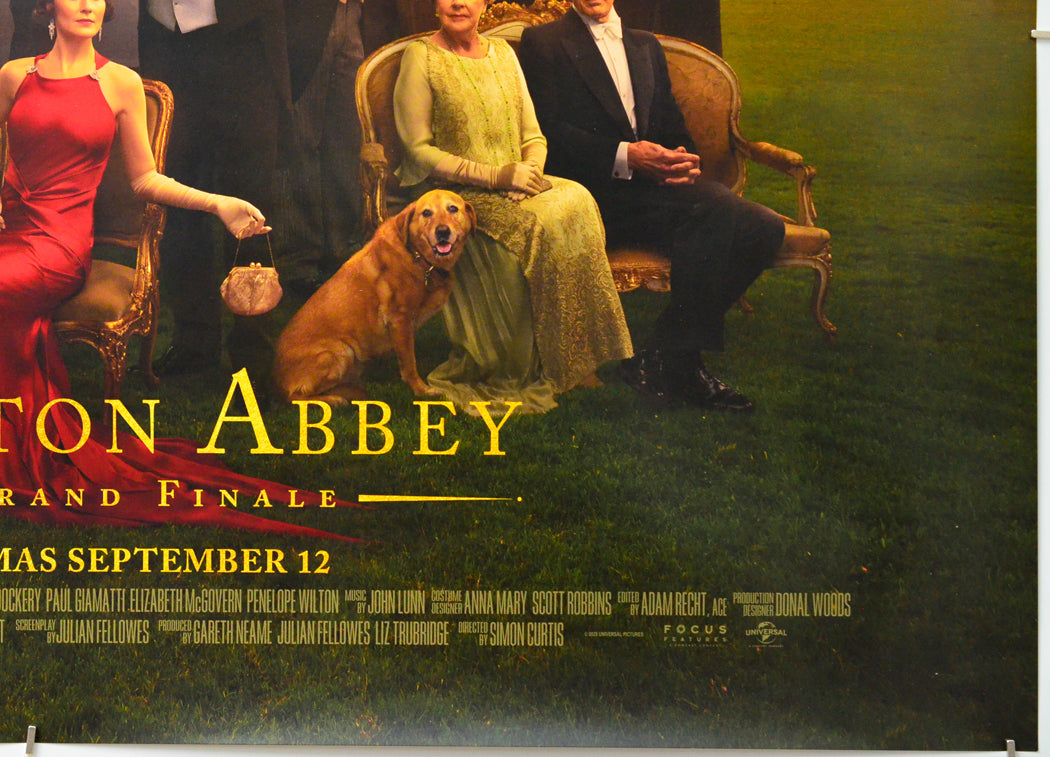 Downton Abbey: The Grand Finale (Bottom Right) Cinema Quad Movie Poster 