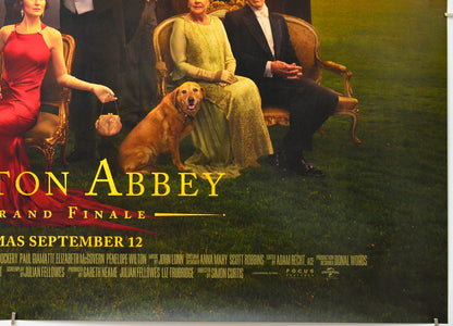 Downton Abbey: The Grand Finale (Bottom Right) Cinema Quad Movie Poster 