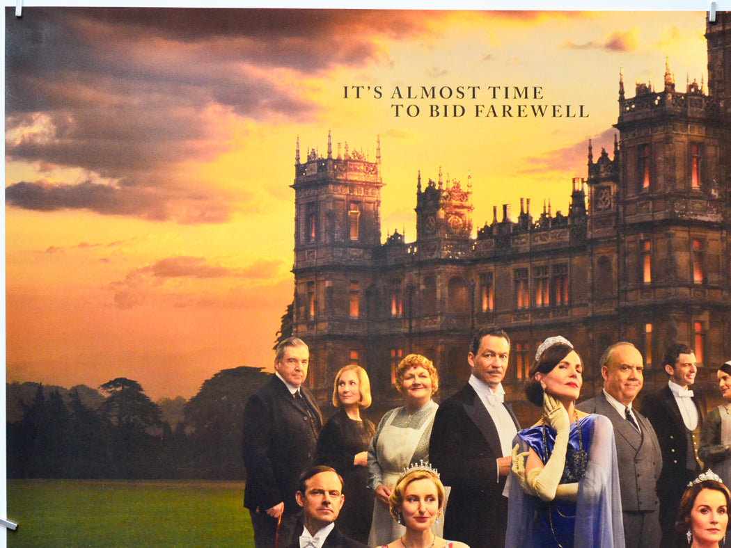 Downton Abbey: The Grand Finale (Top Left) Cinema Quad Movie Poster 