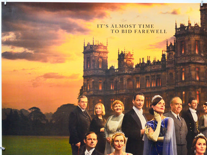 Downton Abbey: The Grand Finale (Top Left) Cinema Quad Movie Poster 
