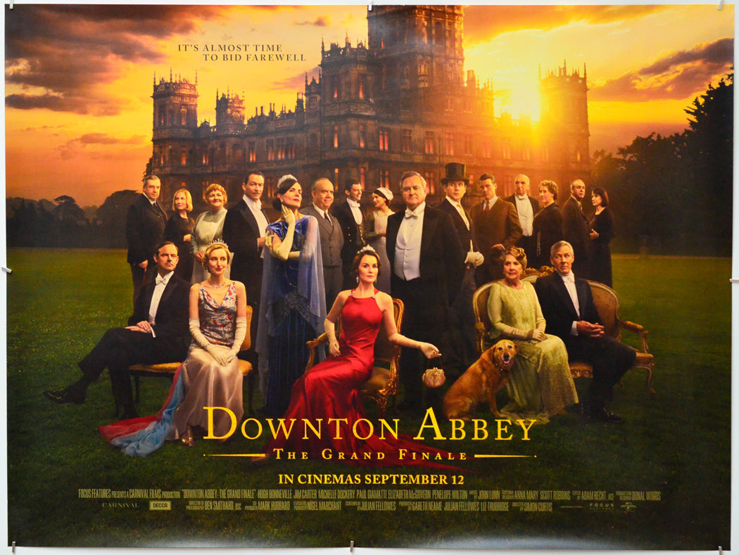 Downton Abbey: The Grand Finale - Original Quad Poster - Film Poster - Movie Poster