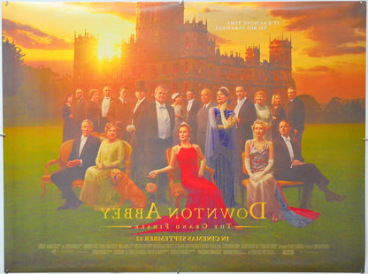 Downton Abbey: The Grand Finale (Back) Cinema Quad Movie Poster 