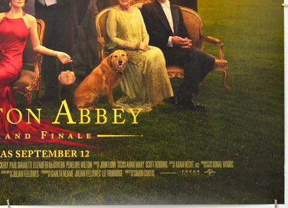 Downton Abbey: The Grand Finale (Bottom Right) Cinema Quad Movie Poster 