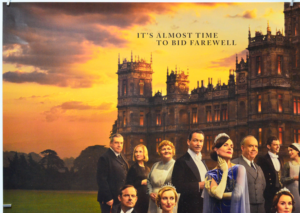 Downton Abbey: The Grand Finale (Top Left) Cinema Quad Movie Poster 