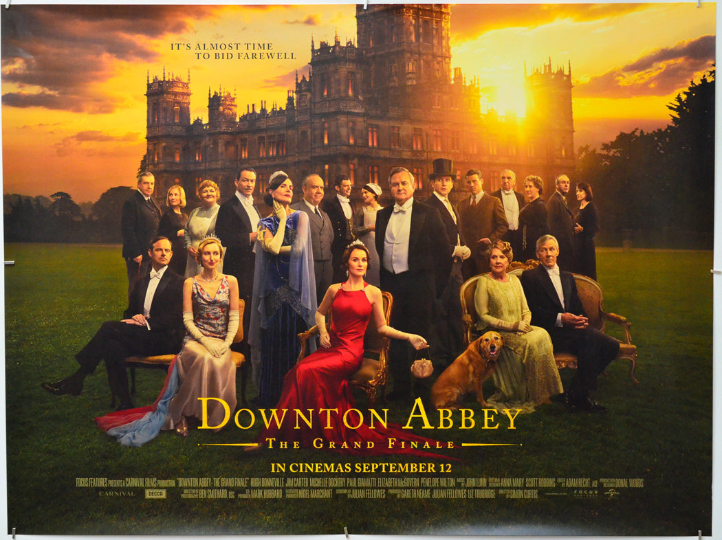 Downton Abbey: The Grand Finale - Original Quad Poster - Film Poster - Movie Poster