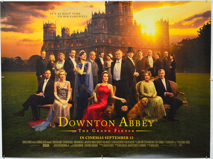 Downton Abbey: The Grand Finale - Original Quad Poster - Film Poster - Movie Poster