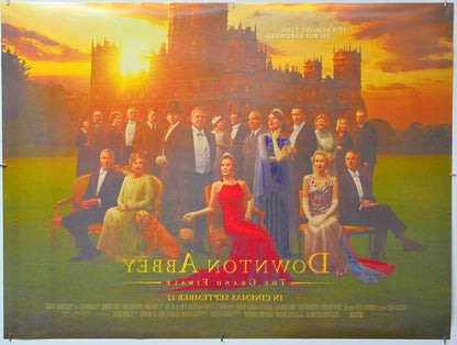 Downton Abbey: The Grand Finale (Back) Cinema Quad Movie Poster 