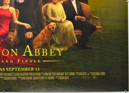Downton Abbey: The Grand Finale (Bottom Right) Cinema Quad Movie Poster 